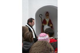 Poświęcenie odnowionej kapliczki św. Mikołaja