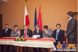 Podpisanie umowy polsko-chińskiej