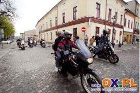 Motocykle na skoczowskim rynku