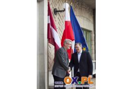 Wizyta Prezydenta Republiki Łotewskiej w Polsce