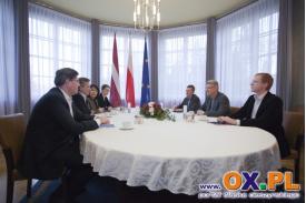 Wizyta Prezydenta Republiki Łotewskiej w Polsce