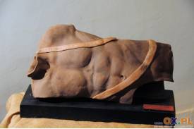 Wernisaż wystawy rzeźb Maksymiliana Kapalskiego 