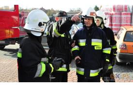 Cieszyn: ćwiczenia straży pożarnych