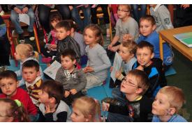 Testy Kajetanowicza w w Rudniku i wizyta w szkole w Rudniku