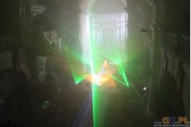 Muzyka sakralna w projekcji laserowej