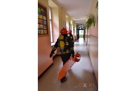 Cieszyn: Ćwiczenia strażackie 