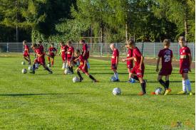 Pokazowy trening szkółki piłkarskiej LUKAM 2010