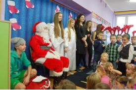 Mikołaj odwiedził przedszkolaków