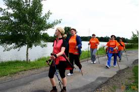 Otwarcie tras Nordic Walking w gminie  Strumień 