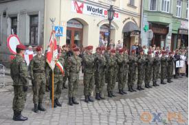 Obchody 100-lecia wymarszu Legionu Śląskiego z Cieszyna.