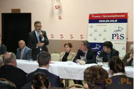 Spotkanie wyborcze w Chybiu