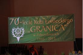 70-lecie Koła Łowieckiego \''GRANICA\'' w Zebrzydowicach 