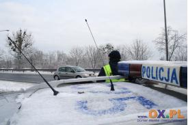  Skoczów - Policja i ITD kontrolują autokary