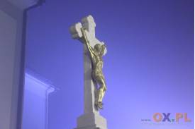 Skoczów - poświęcenie krzyża po renowacji