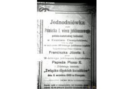 Prelekcja w Książnicy Cieszyńskiej 