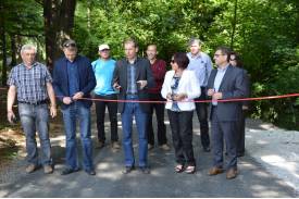 Inauguracja otwarcia ścieżki rowerowej Terlicko - Havirov