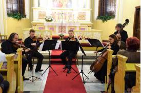 Koncert Kwintetu Ślaskiego w ewangelickim kościele Na Niwach
