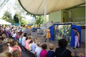Plenerowy teatr dla dzieci w Brennej