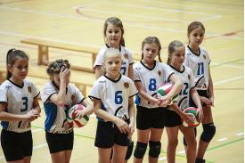Turniej eliminacyjny minisiatkówki w Mikołowie 