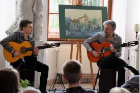 \''Flamenco\'' koncert duetu gitarowego