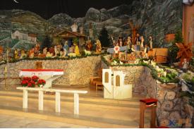 Szopka Bożonarodzeniowa w Kościele pw Św.Jana Sarkandra 