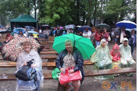 Gorolski Święto w strugach deszczu (niedziela)