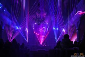Spektakl laserowy \'\'\'500 lat Reformacji\'\' 