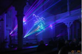 Spektakl laserowy \'\'\'500 lat Reformacji\'\' 