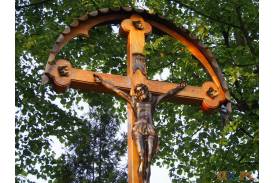 Plenerowa Msza św. przy krzyżu