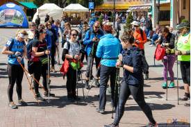 Pierwszomajowy Marsz Nordic Walking