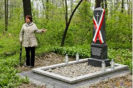 Odsłonięcie pomnika nagrobnego rodu Skoczowskich