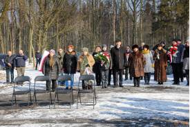 Uroczystości pod pomnikiem Żołnierzy Wyklętych w Kiczycach 