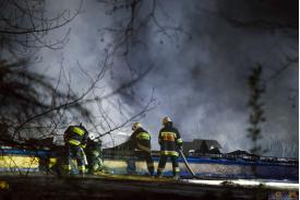 Pożart tartaku w Brennej