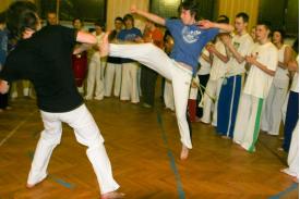 Cieszyn: Wizyta mistrza Capoeira z  Salvadoru da Bahia