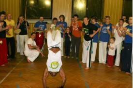 Cieszyn: Wizyta mistrza Capoeira z  Salvadoru da Bahia