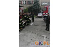 Ćwiczenia strażaków w Cieszynie