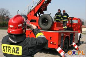 Ćwiczenia Straży Pożarnej w Ustroniu