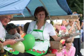 Korowód dożynkowy w Wiśle