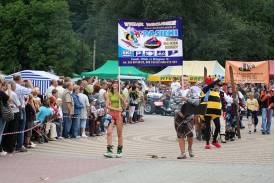 Korowód dożynkowy w Wiśle