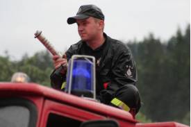 Korowód dożynkowy w Wiśle