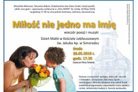 Dzień Matki w Kościele Św. Jakuba w Simoradzu