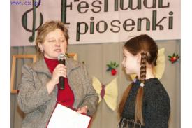 Gminny Festiwal Piosenki - występ najmłodszych