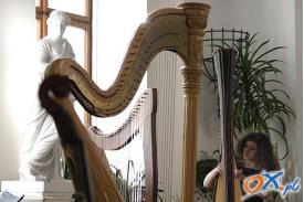Herbatka z harfą w Cieszynie