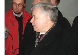 Jarosław Kaczyński w Cieszynie