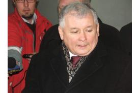 Jarosław Kaczyński w Cieszynie