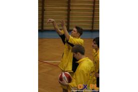 Mecz koszykówki MOSiR Cieszyn - KK Bytom