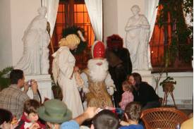 Święty Mikołaj w muzeum...