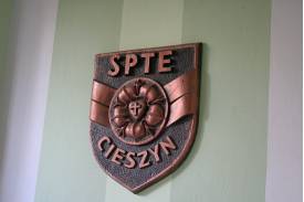 Pasowanie pierwszoklasistów w SPTE w Cieszynie