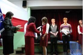 Uroczystość poświęcenia sztandaru Gimnazjum w Strumieniu