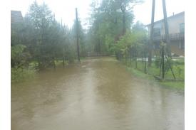 Powódź 18.05.2010: Brenna, Kiczyce, Drogomyśl